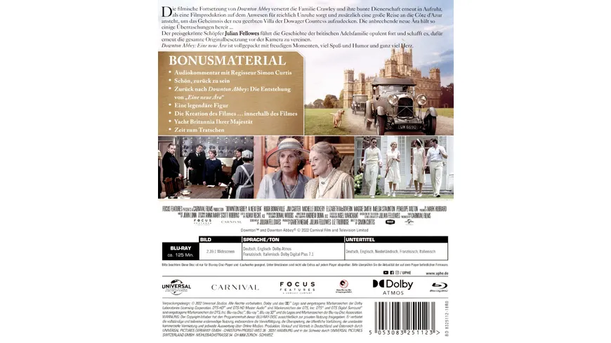 DOWNTON ABBEY - Eine neue Ära