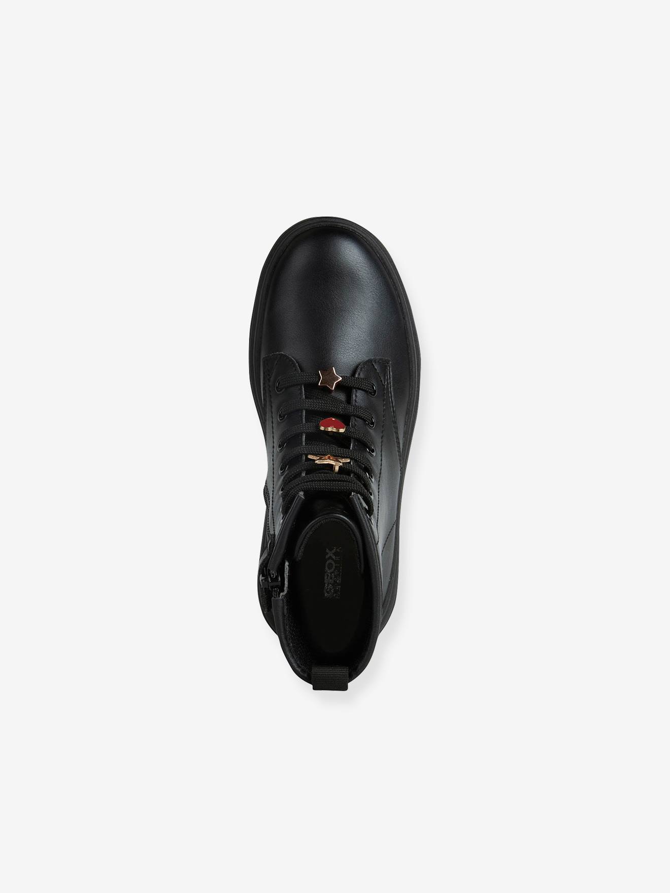 Boots lacés fille Phaolae GEOX® noir