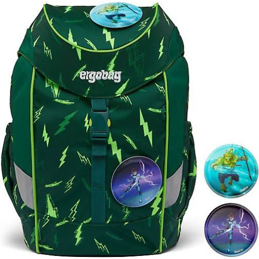ergobag Mini Kinderrucksack 33 cm inkl. Klettie-Set