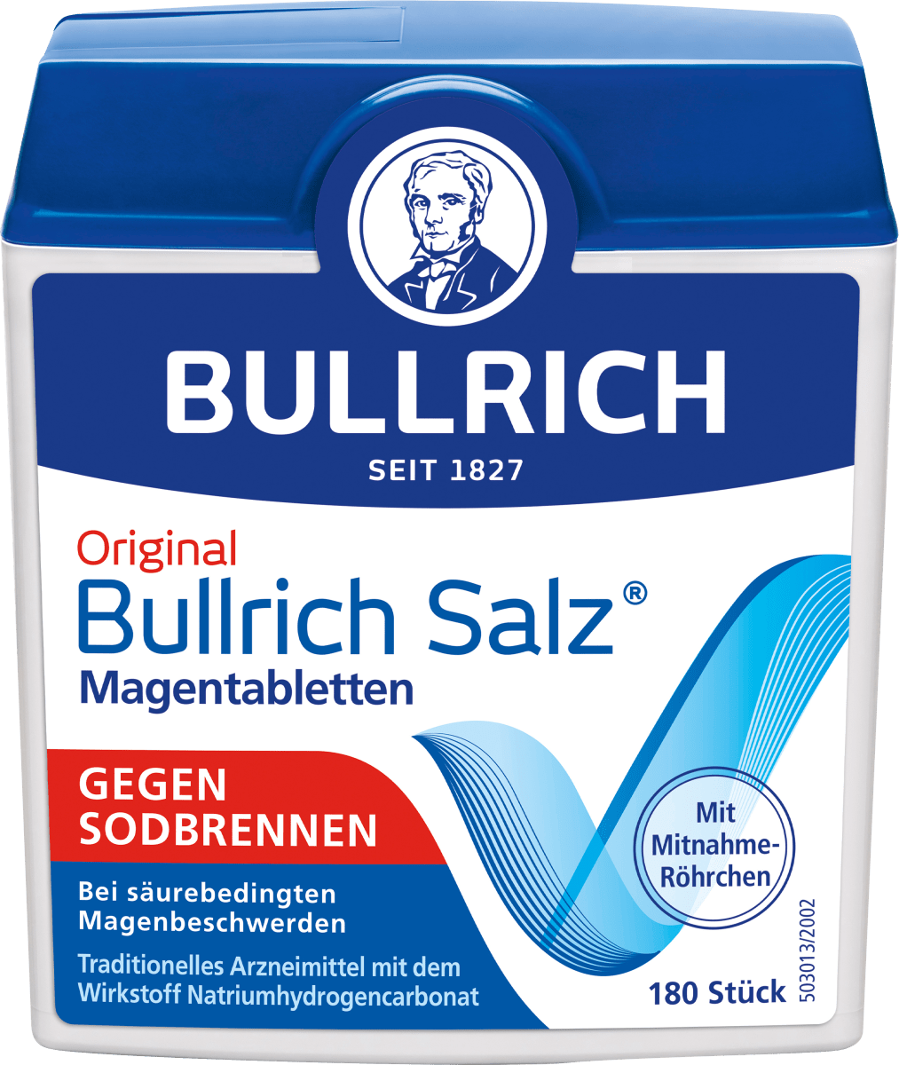 Salz Magentabletten gegen Sodbrennen, 180 St