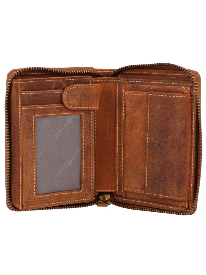 Greenburry Vintage Sternzeichen Geldbörse Leder 10 cm in steinbock günstig kaufen onesize
