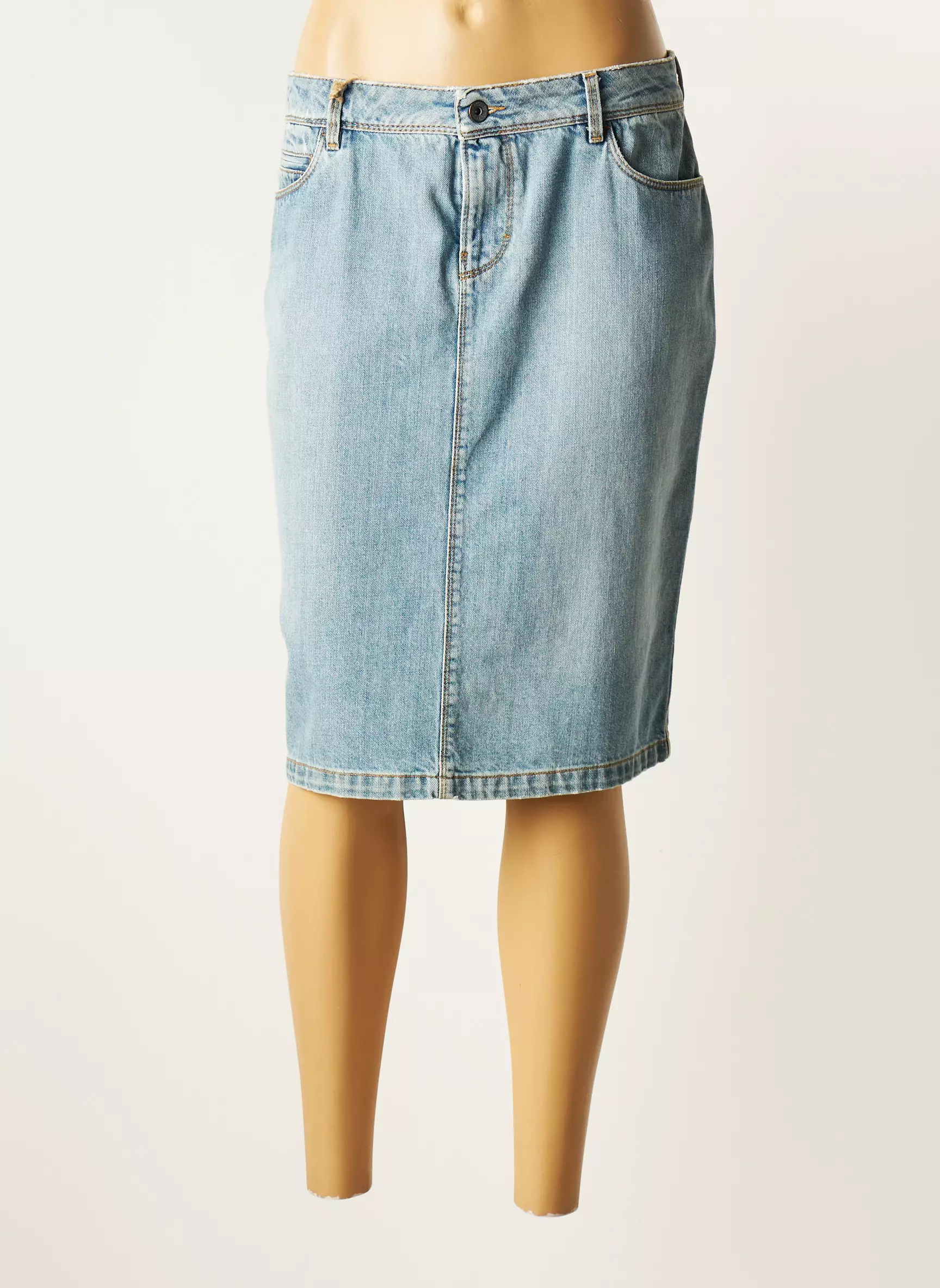 Couturist Jupes Mi Longues Femme couleur bleu