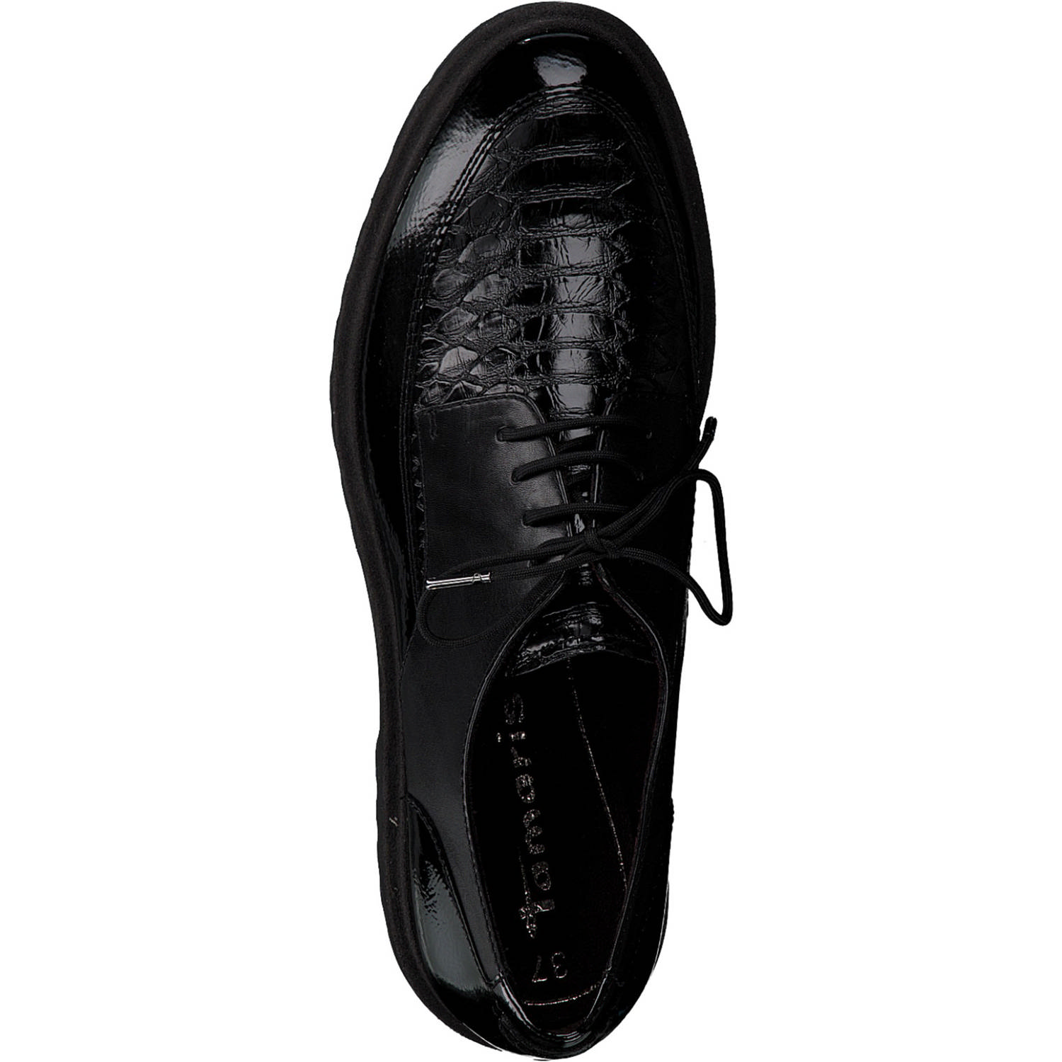 Tamaris 23721, Schnürschuhe, Damen, schwarz