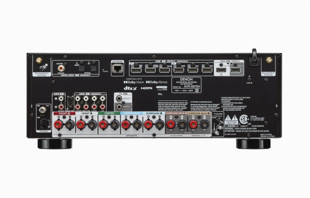 Denon AVR-S970H 7.1-Kanal-AV-Netzwerk-Receiver