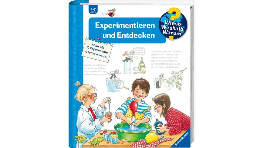 Wieso? Weshalb? Warum? (SW900), Band: 29 - Experimentieren und Entdecken
