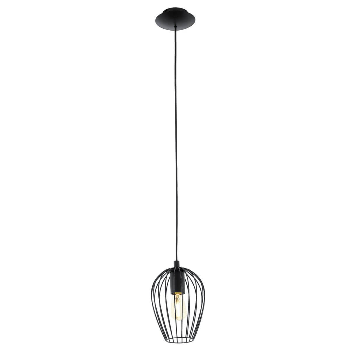 EGLO Pendelleuchte Newtown Schwarz Ø 16 cm