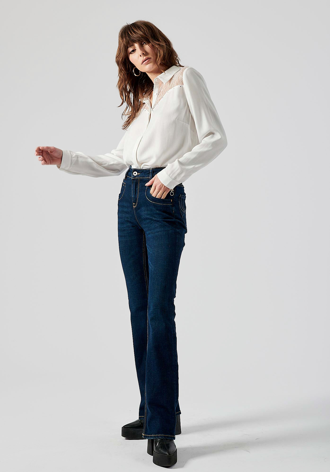 VERGI  Jean bootcut femme