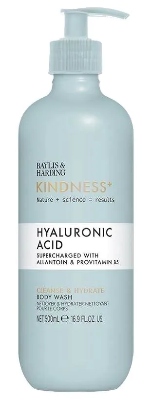 Baylis & Harding Kindness+ hidratantni gel za tuširanje s hijaluronskom kiselinom