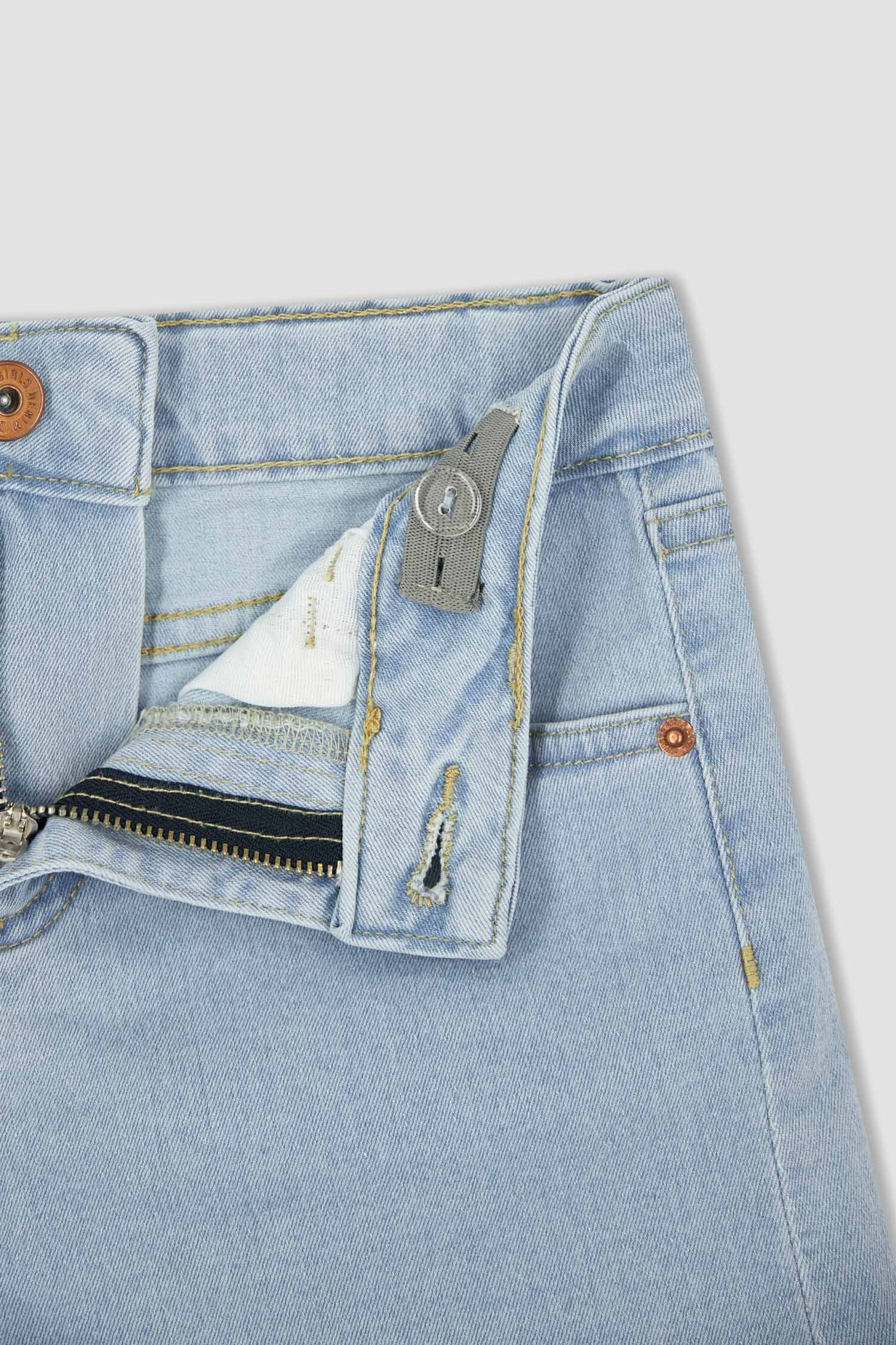 DeFacto Jeansshorts Mädchen Jeansshorts SKINNY FIT