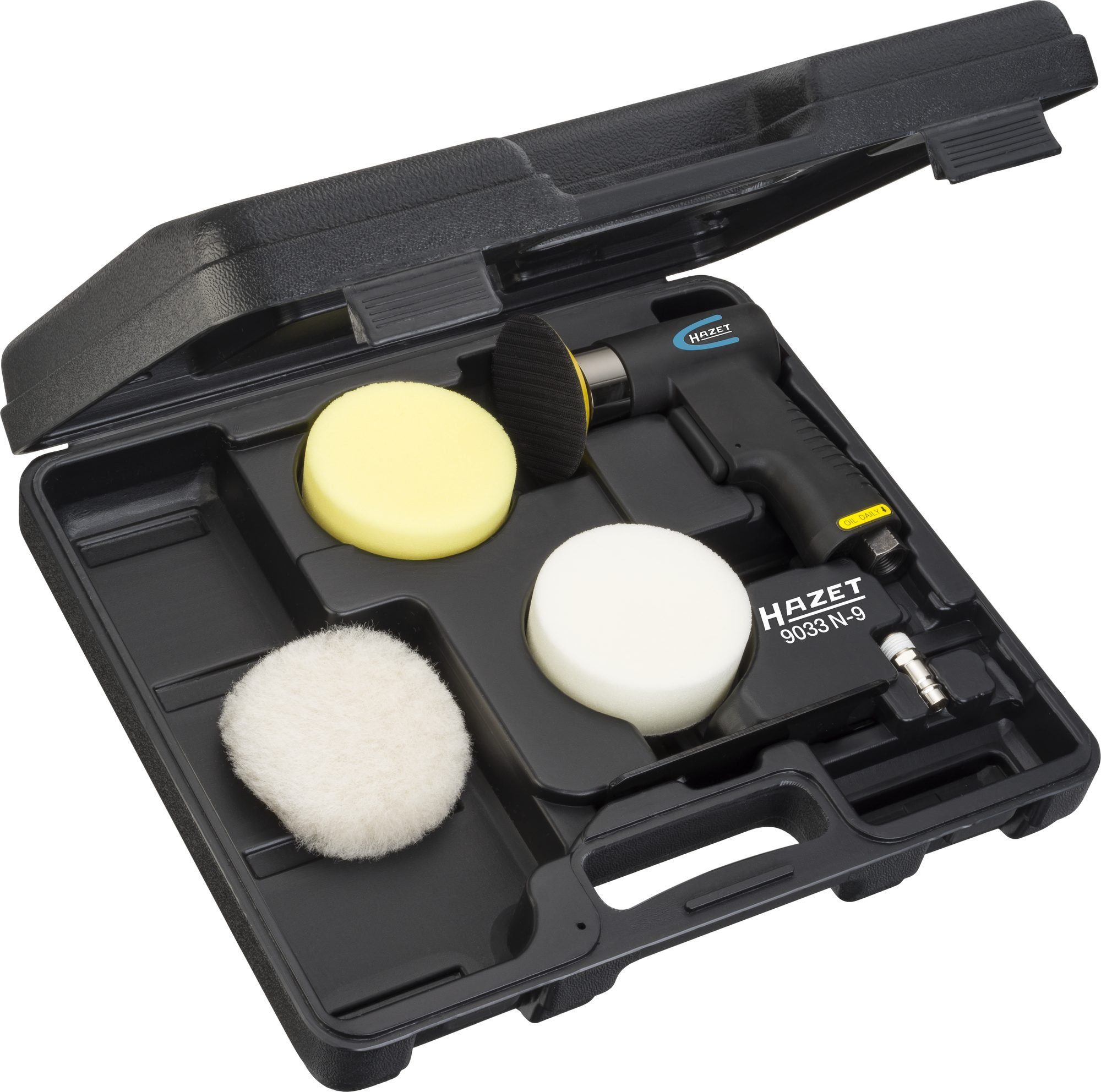 HAZET Poliermaschine HAZET Mini Polier-Satz 9033N-9