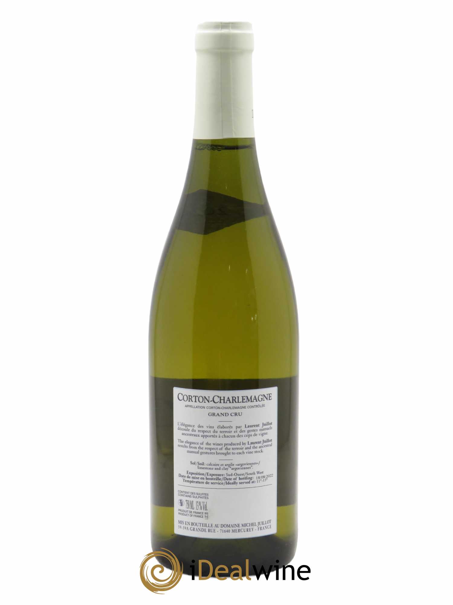 Corton-Charlemagne Grand Cru Michel Juillot (Domaine)  2020 - Lot de 1 Bouteille