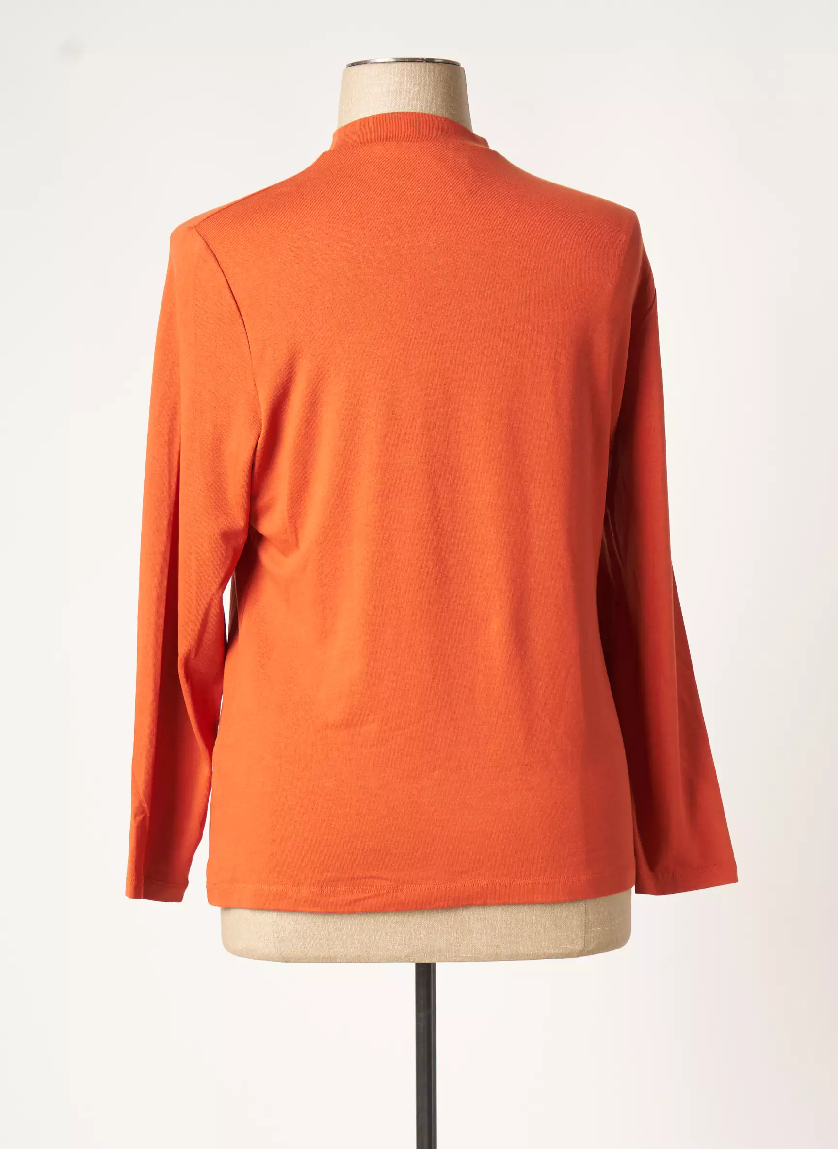 France Rivoire Sous Pulls 1 Femme couleur orange