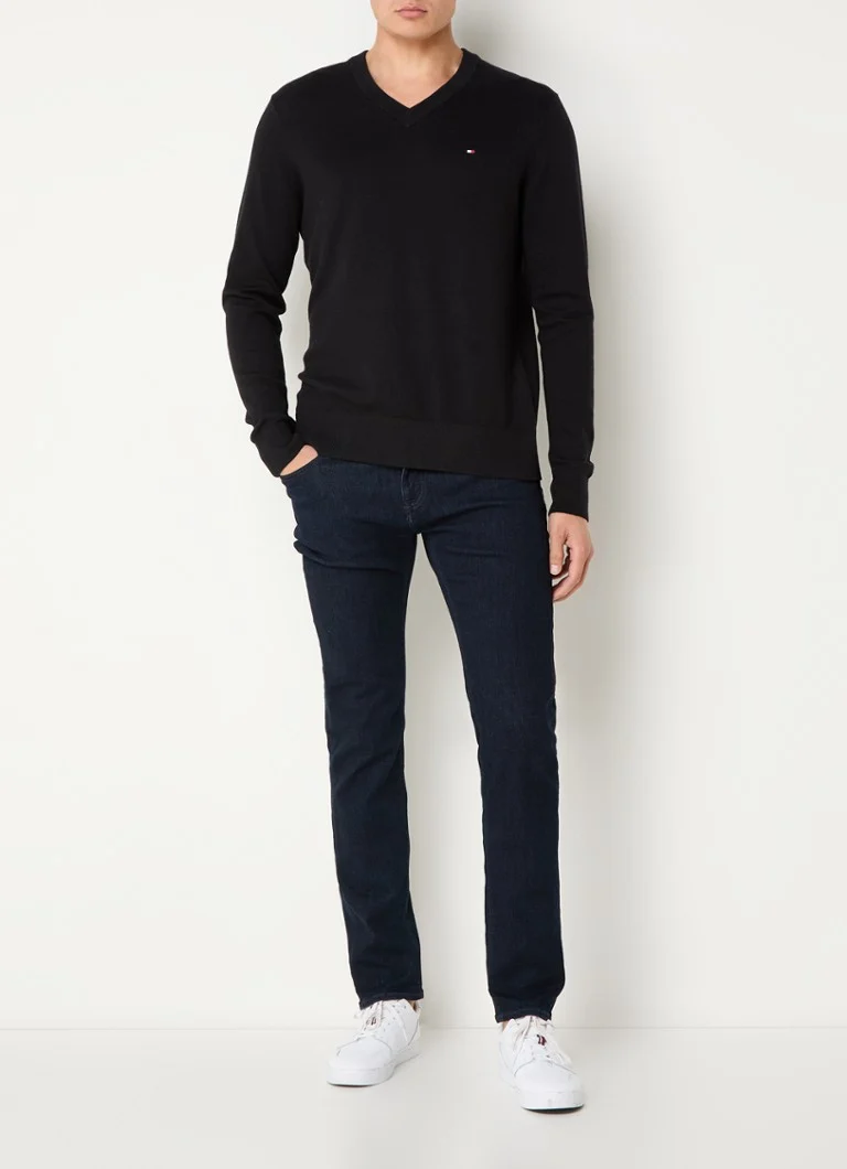 Tommy Hilfiger Fine-knit pullover with logo