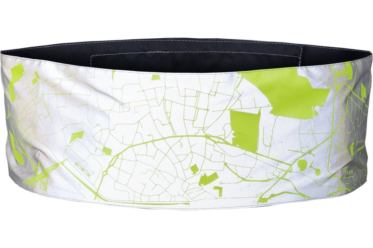 WOWOW Wrap It City Map Reflective Band