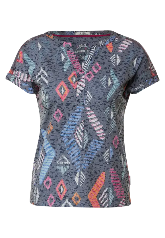 CECIL Multicolor Printshirt