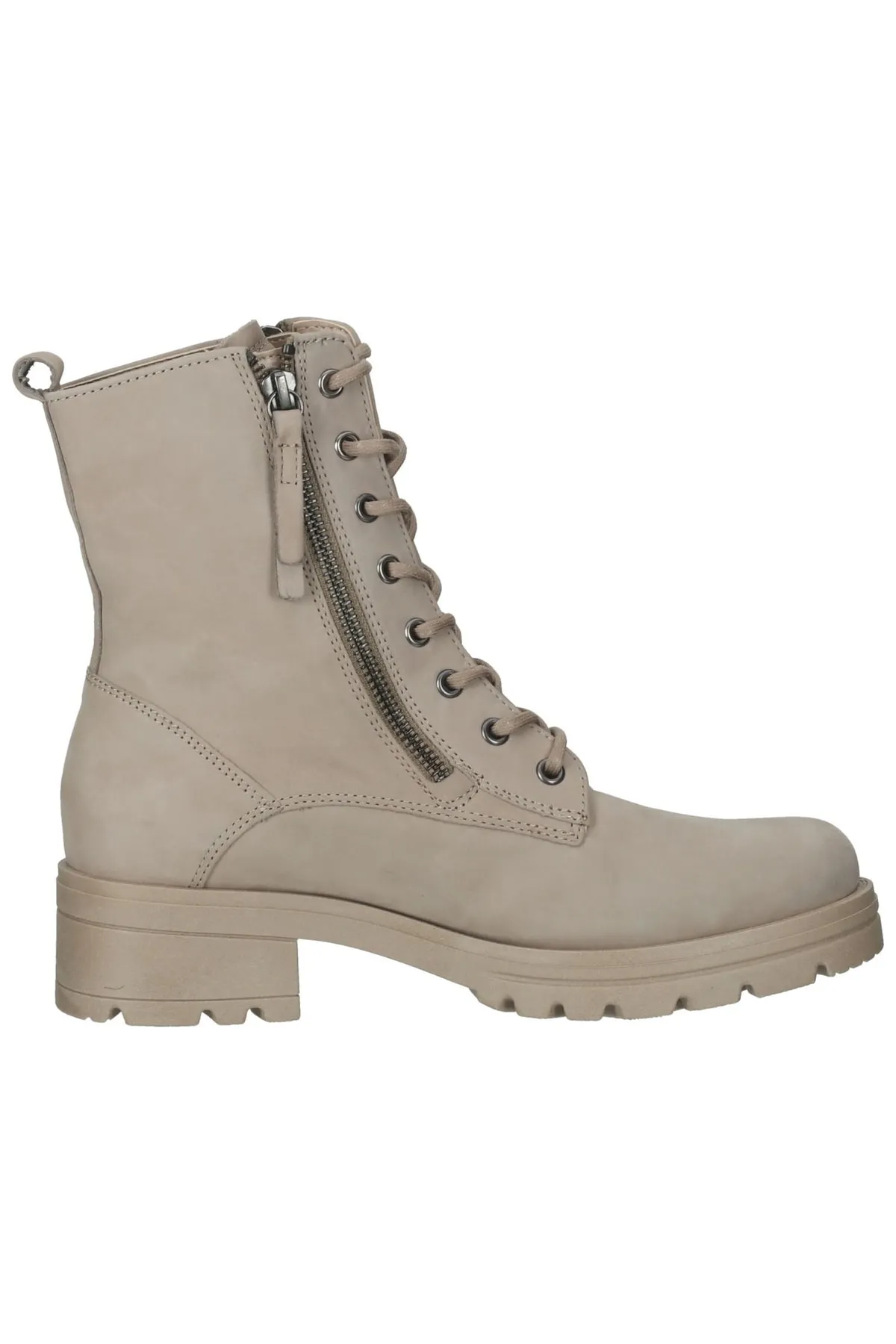 GABOR  Stiefelette - Beige - Blockabsatz