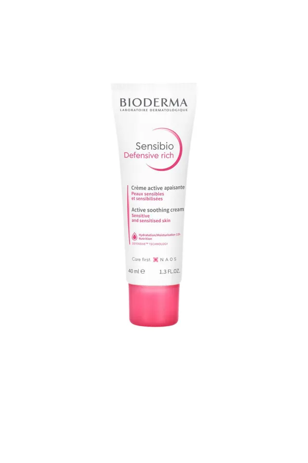 Bioderma  Sensibio Defensive Rica Hidratante/calmante Piel Seca/muy Seca Bioderma 40 ml