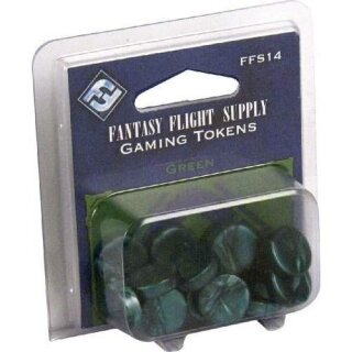 FFG-Gaming Tokens Pack Green (20)