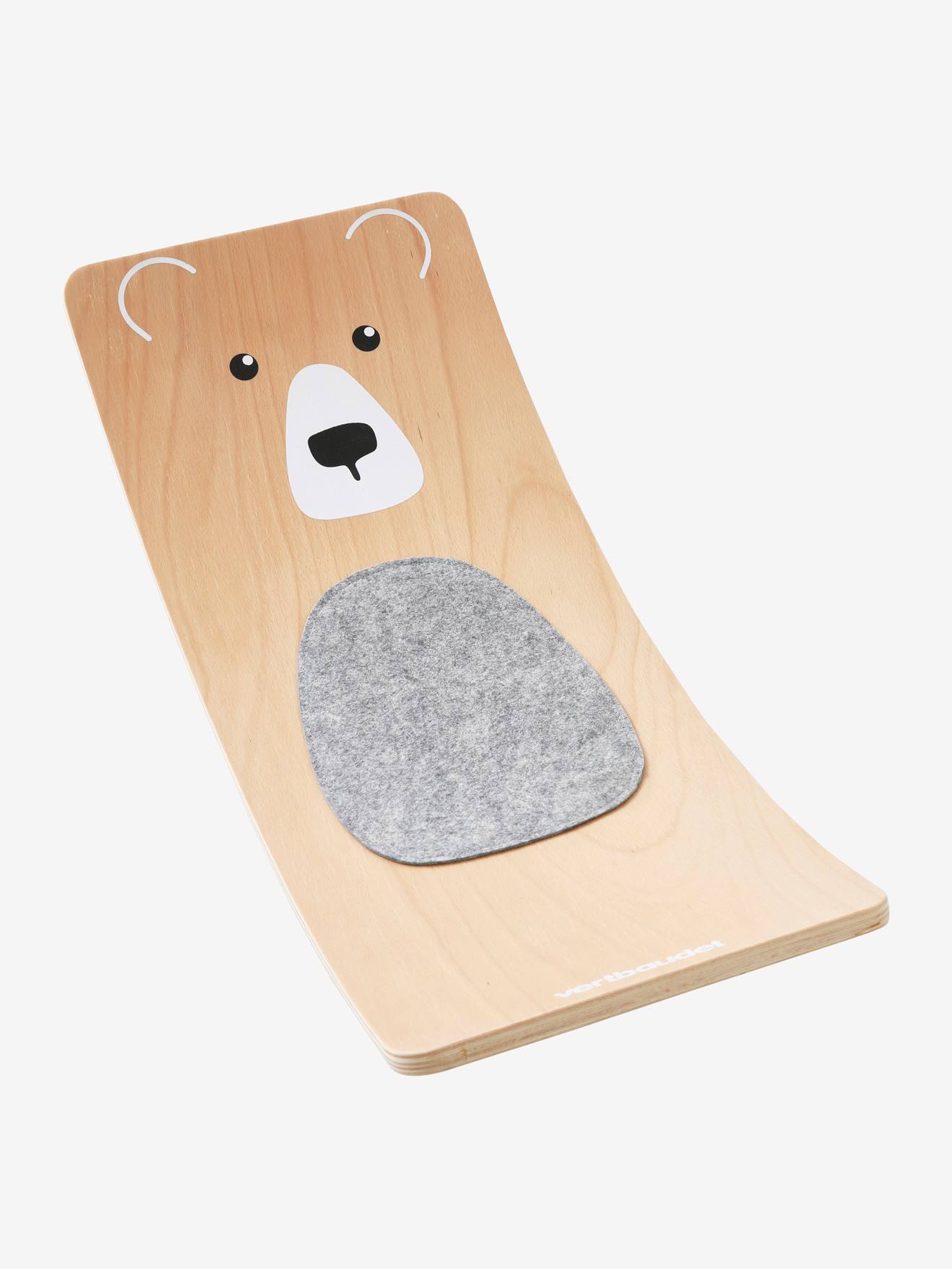 Planche d'équilibre (S) en bois FSC® beige