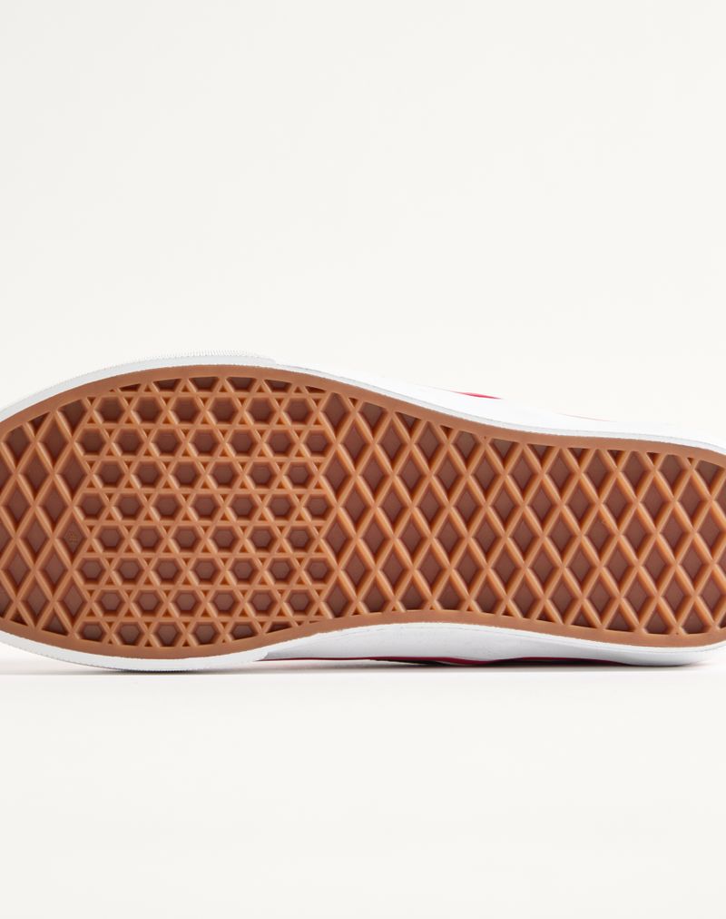 Tênis Slip-On Valentino Garavani e Vans em tecido com estampa xadrez VLogo e detalhes em poá