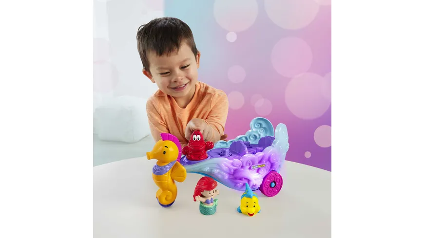Prinzessin Arielles aufleuchtende Meereskutsche von Little People