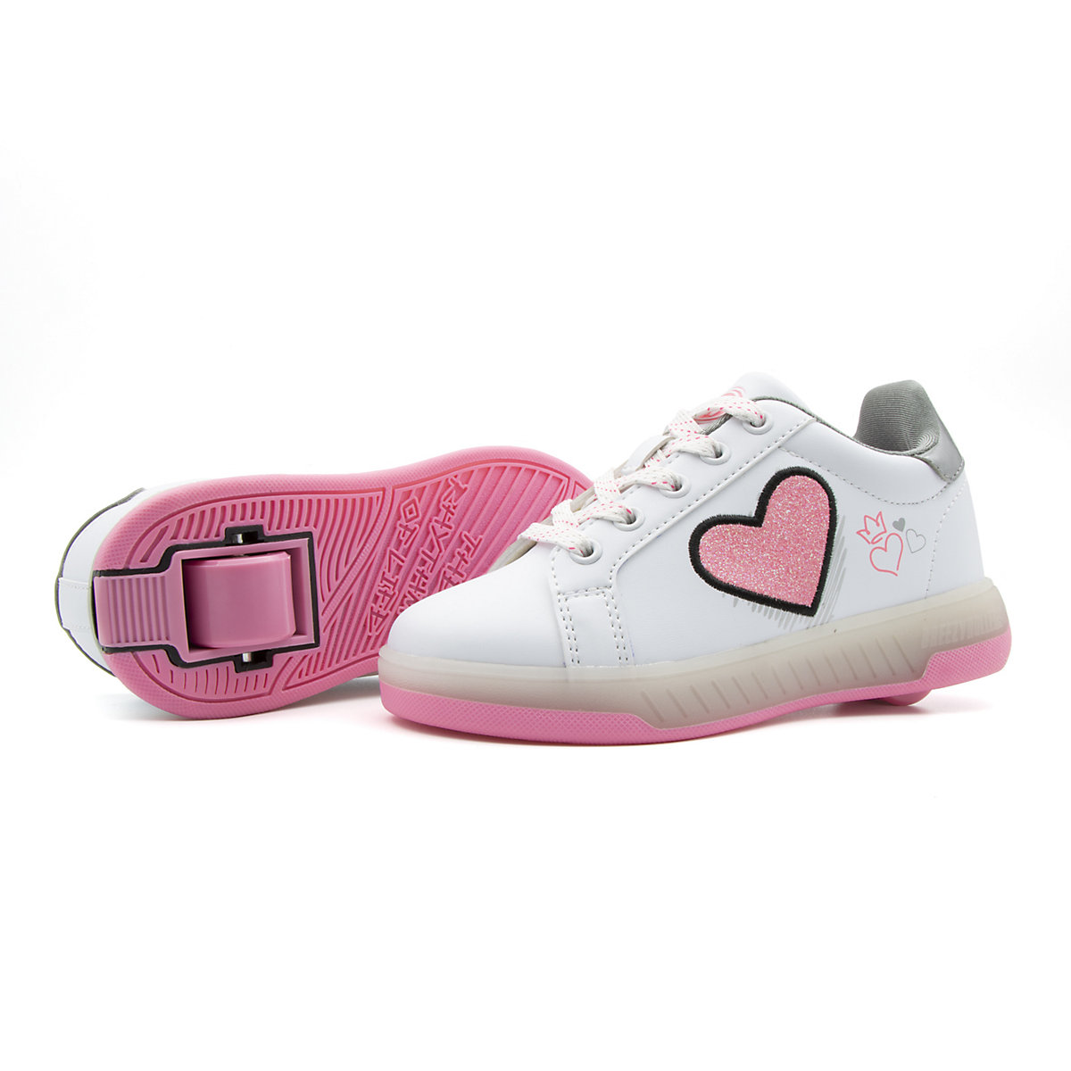 Schuhe mit Rollen 