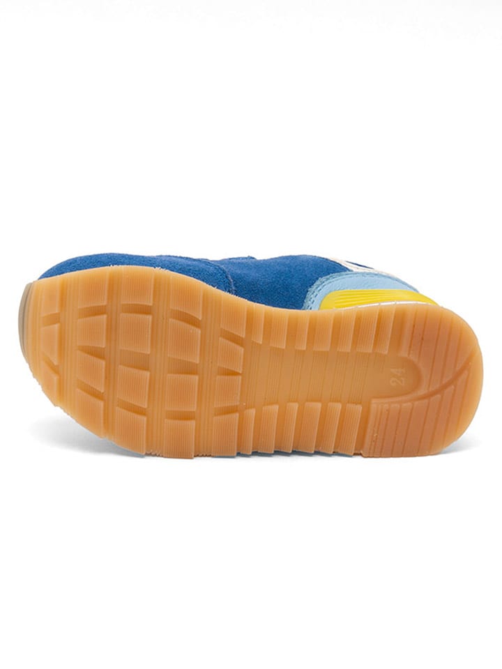 bisgaard Sneakers in Blau/ Weiß/ Gelb günstig kaufen