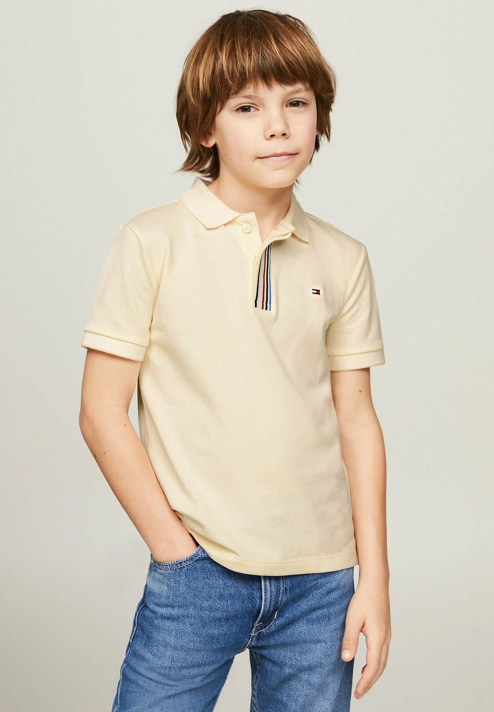 Tommy Hilfiger GLOBAL CONCEALED PLACKET - Polo