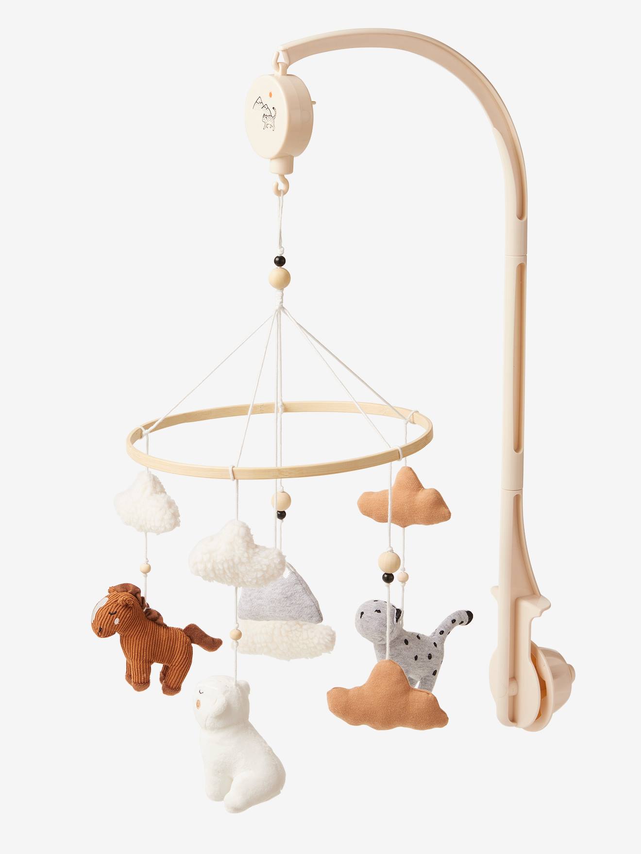 Mobile musical PETIT NOMADE beige / caramel