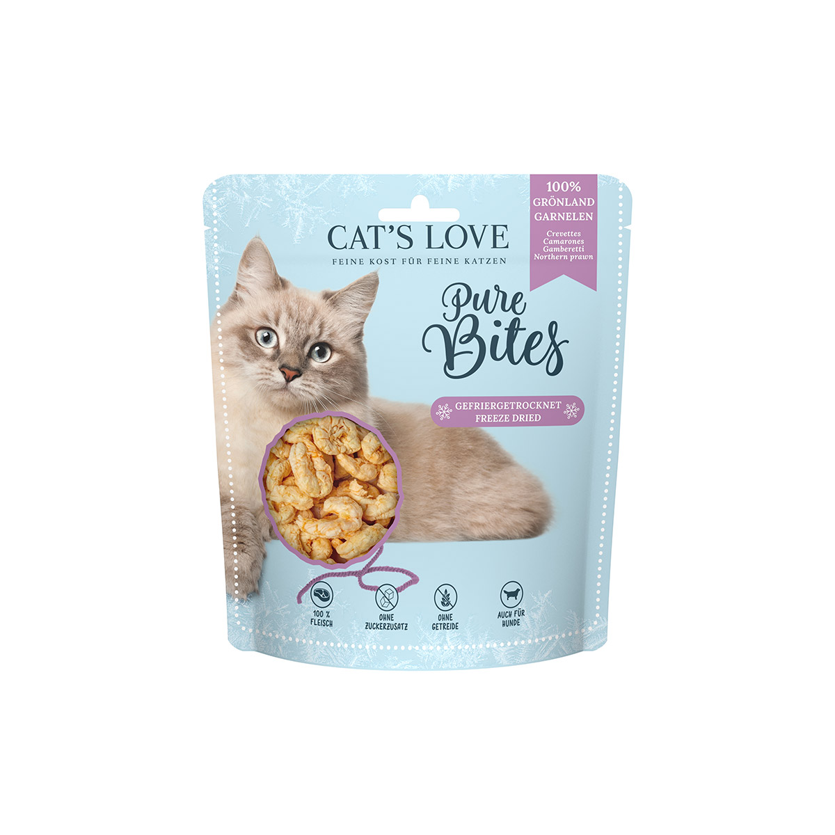 Cat's Love Pure Bites Grönlandgarnele 30g kaufen