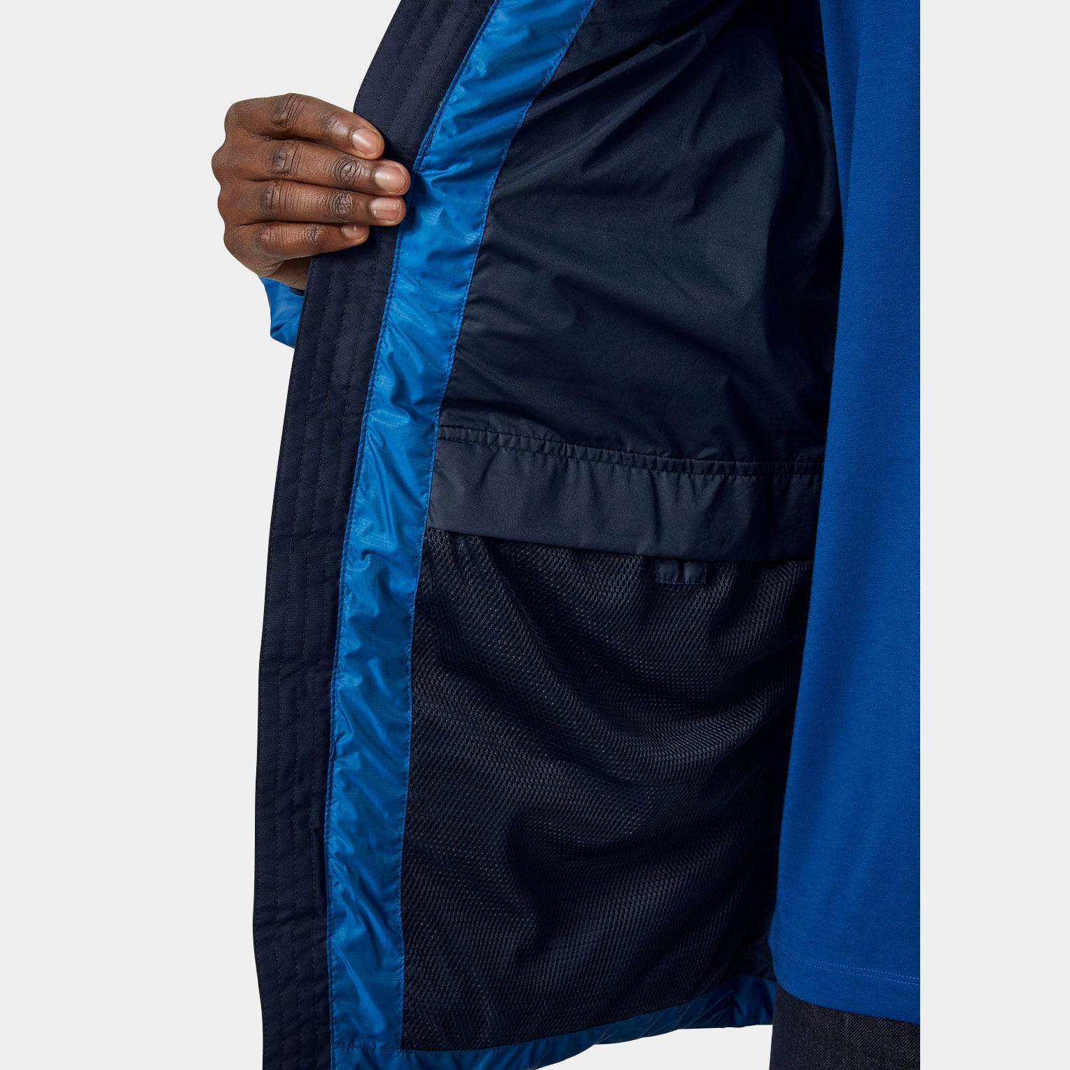 Men's Active Puffy Long Jacket