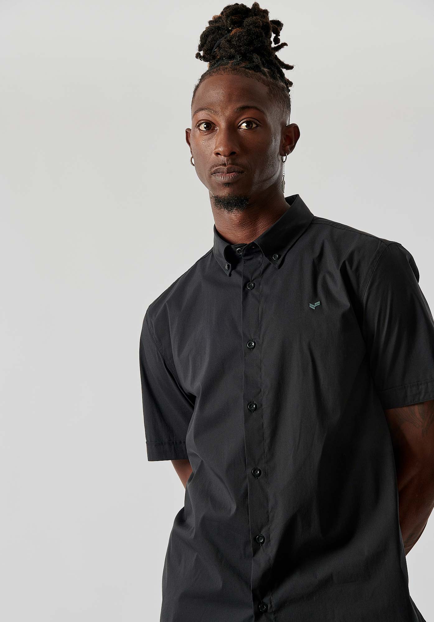 PARAJ  Chemise noire homme