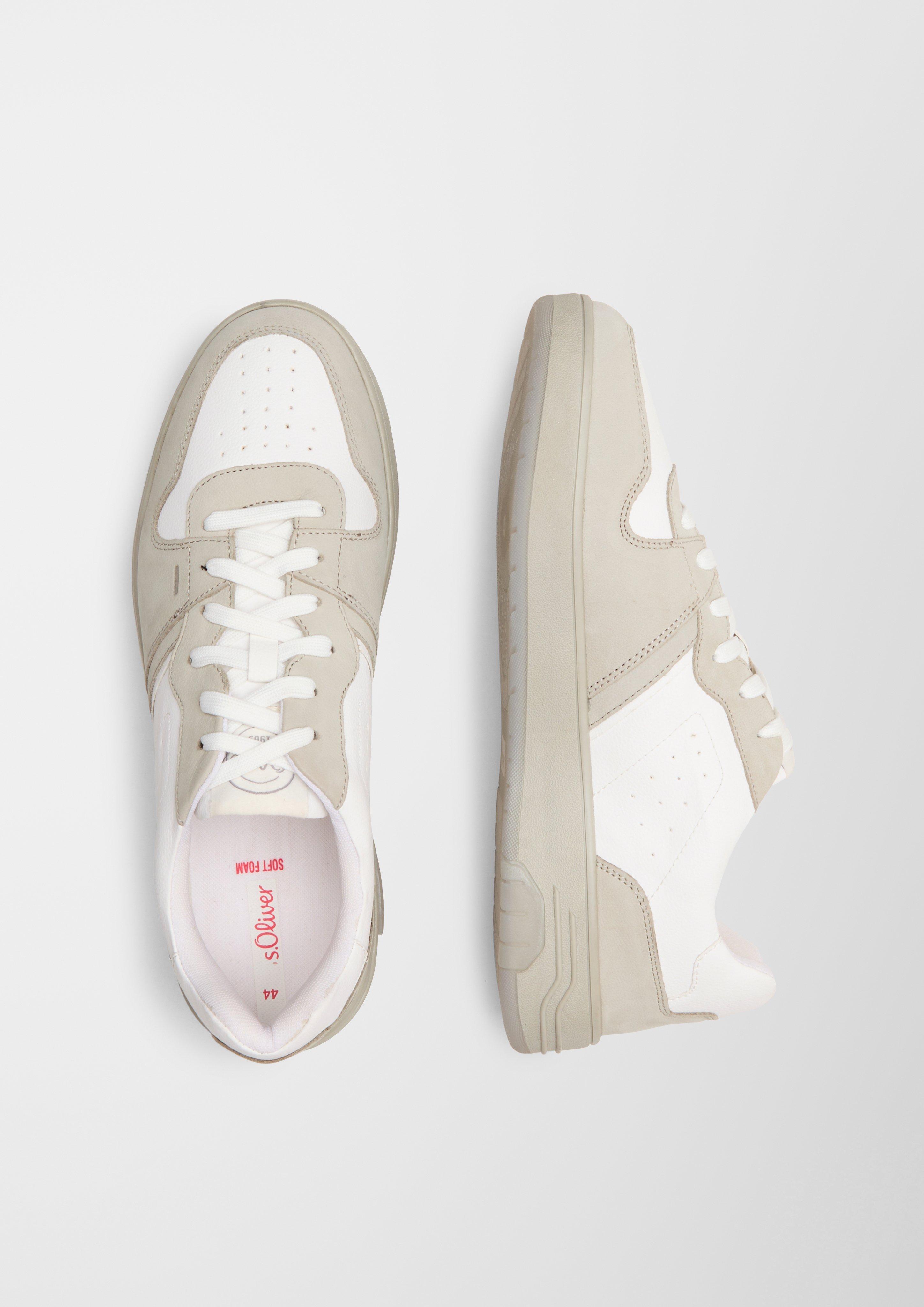 Sneaker aus Ledermix  6007302-219