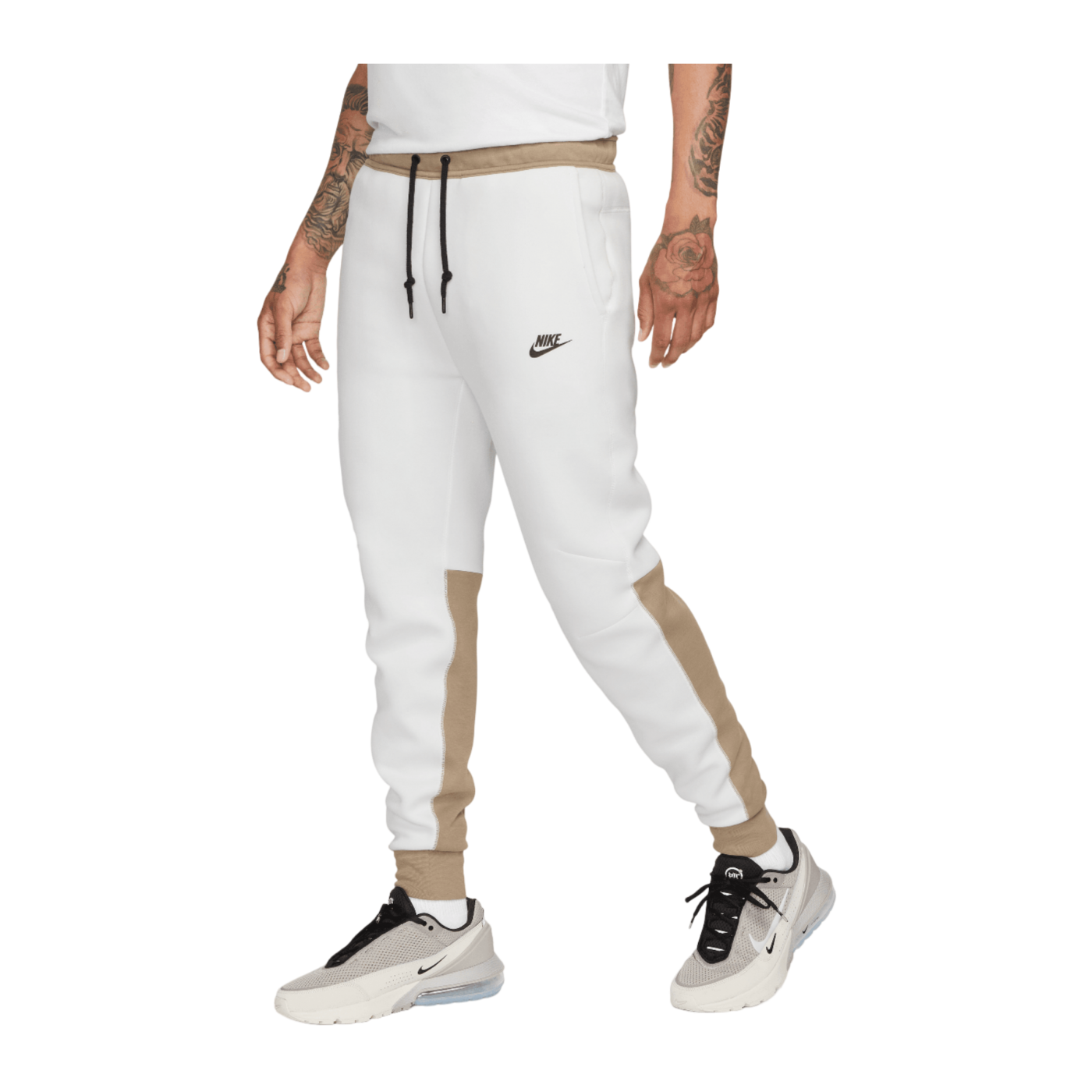 Nike Tech Fleece Jogginghose Weiss Grün F121