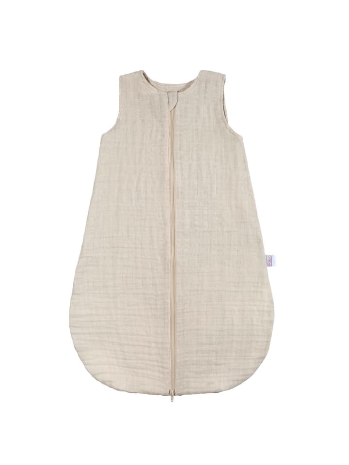 Makian Musselin-Schlafsack - Beige - Gr. 60 cm in beige günstig kaufen
