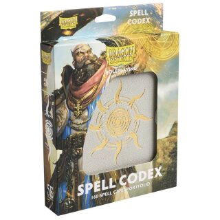 Dragon Shield: Spell Codex Portfolio – Ashen White