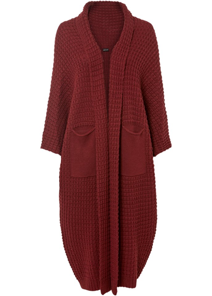 Longstrickjacke