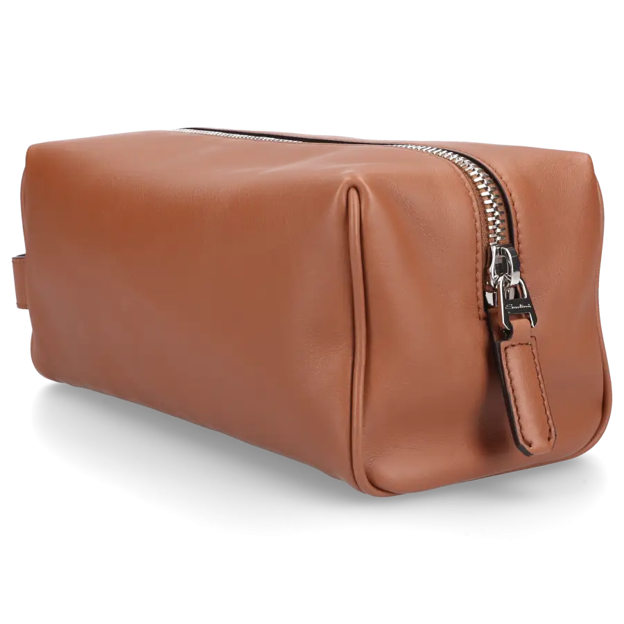 Santoni - Pochette A2SCC45 Kalbsleder - braun
