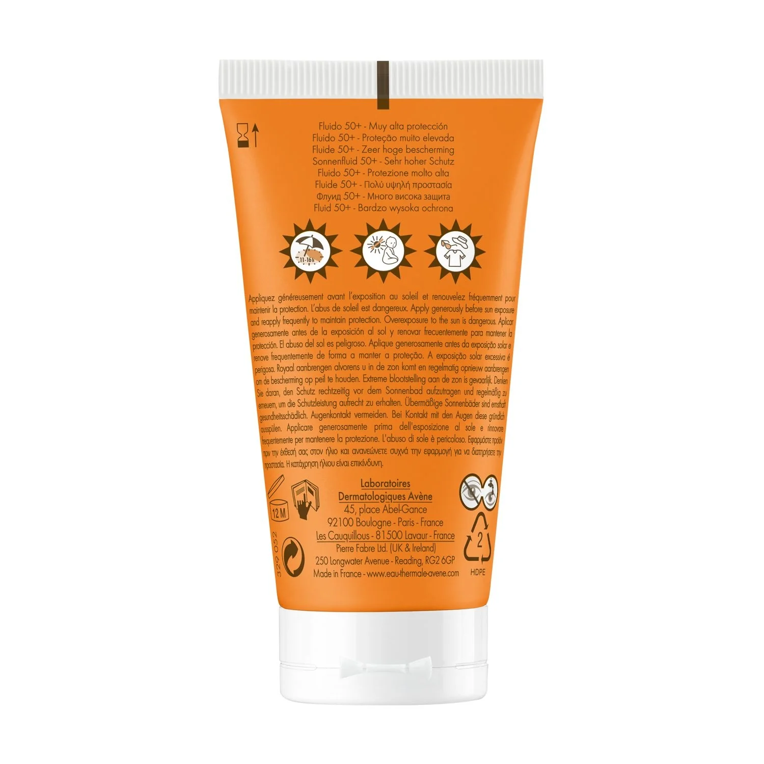 Suncare Fluid SPF50+ - Magas védelemű arcra való fényvédő.