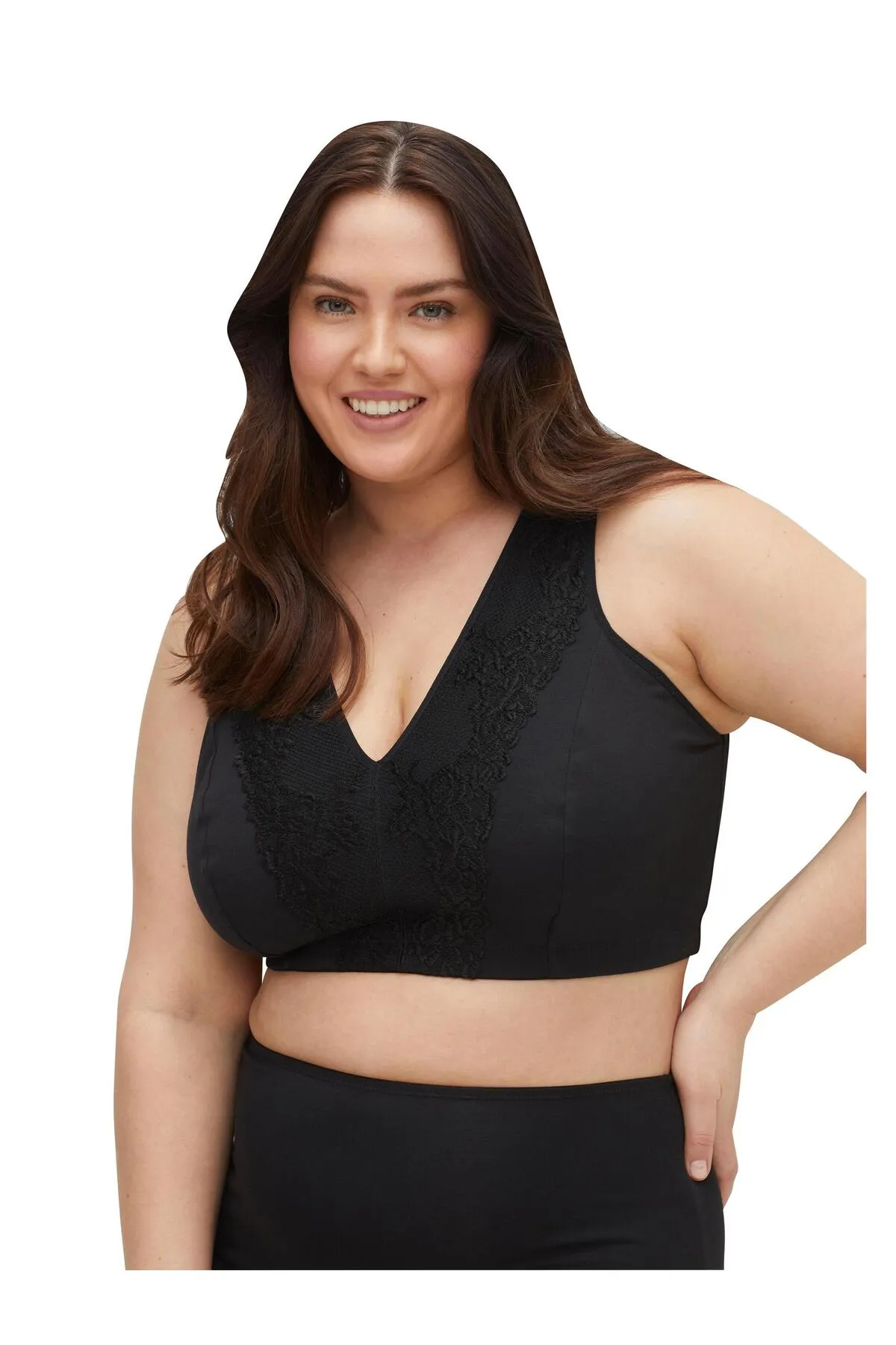Sheego  Große Größen BH in verschlussloser Bustier-Form