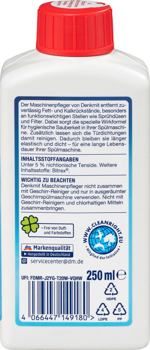 Maschinenpfleger gegen Fett & Kalk, 250 ml