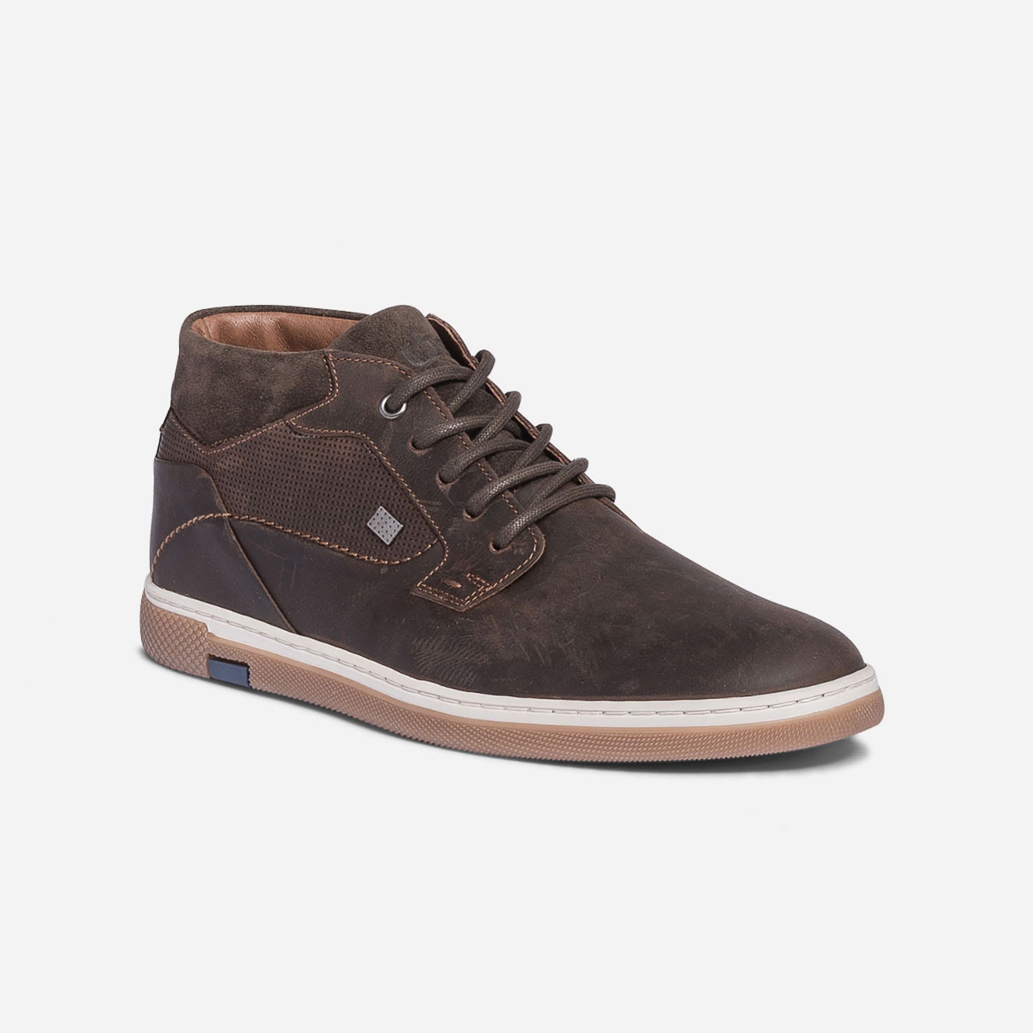 Derby confort montant TBS marron en cuir