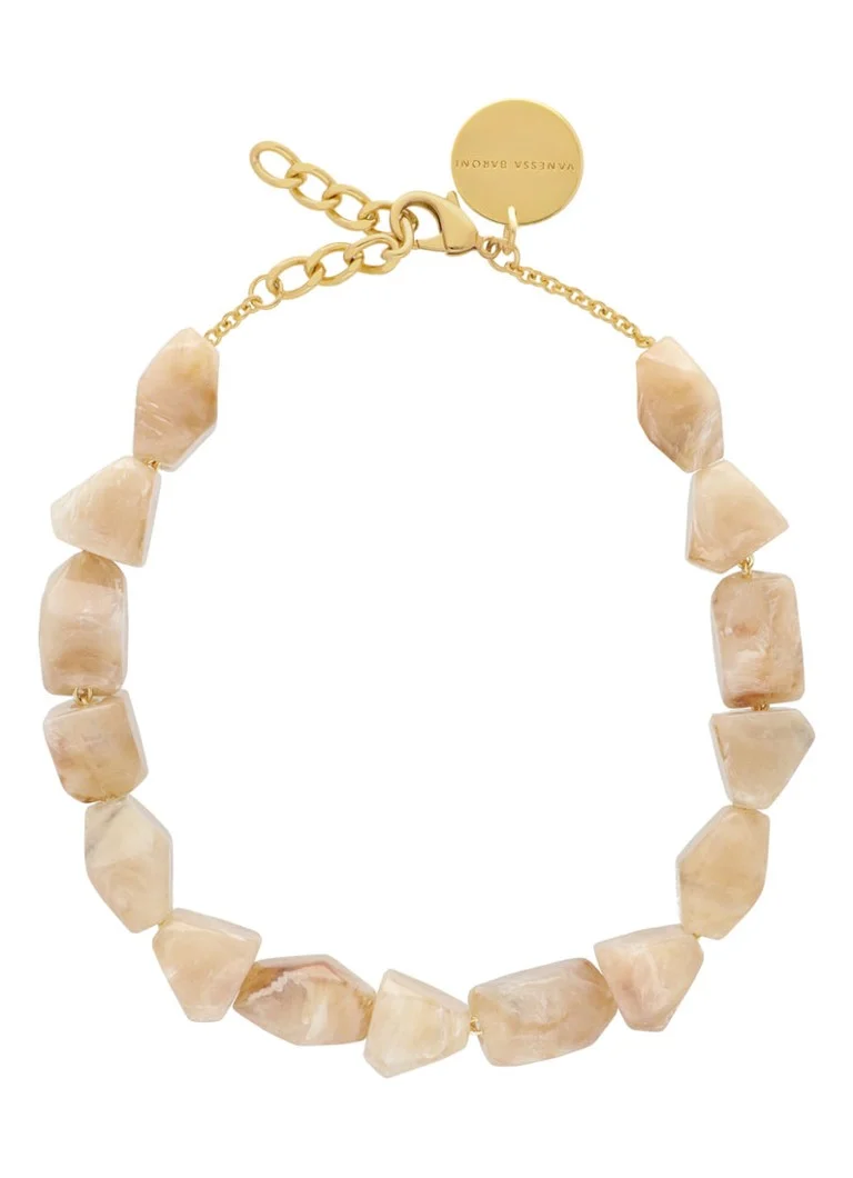 Vanessa Baroni Stone Shaped Necklace
