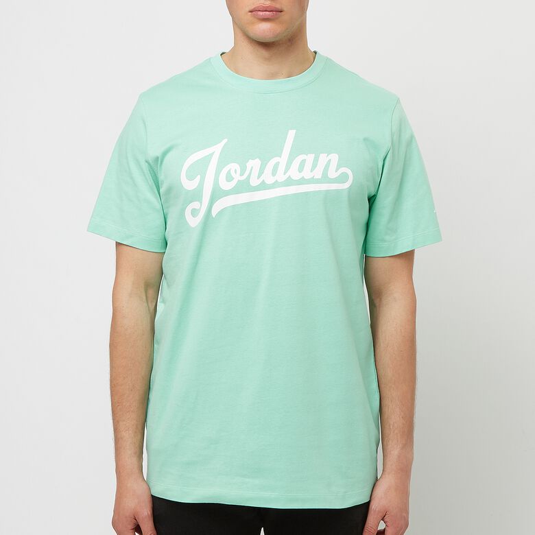 JORDAN Flight MVP Short-Sleeve Crew Tee emerald rise/white/white