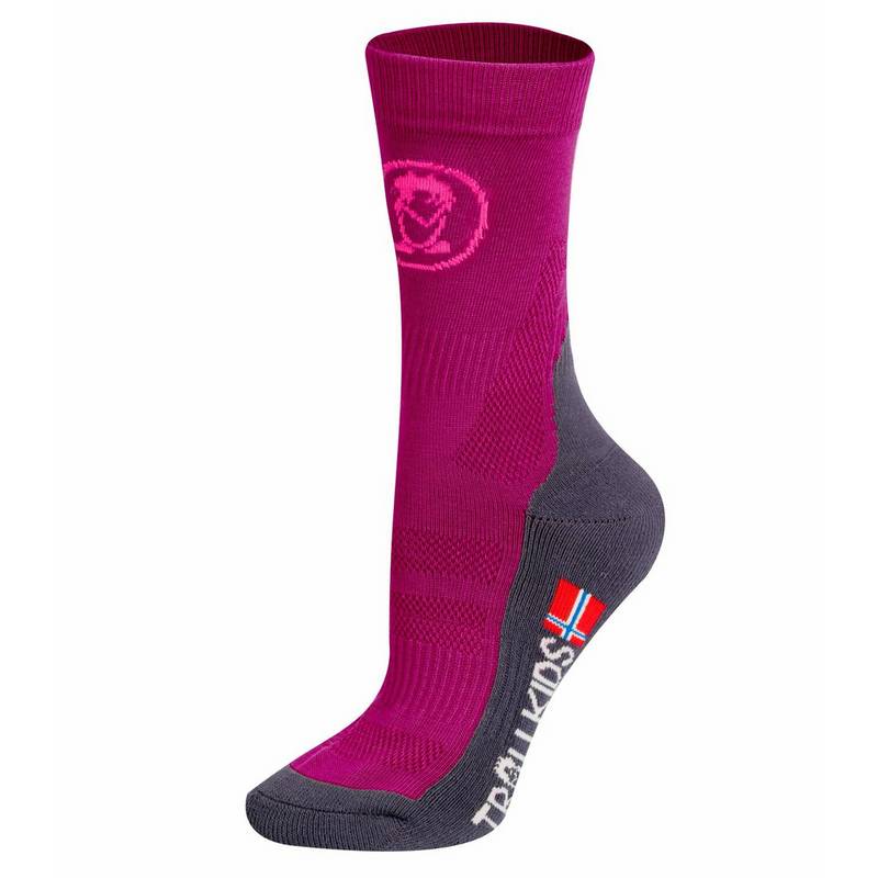 Trollkids Trekking Mid Cut Wandersocken Kinder