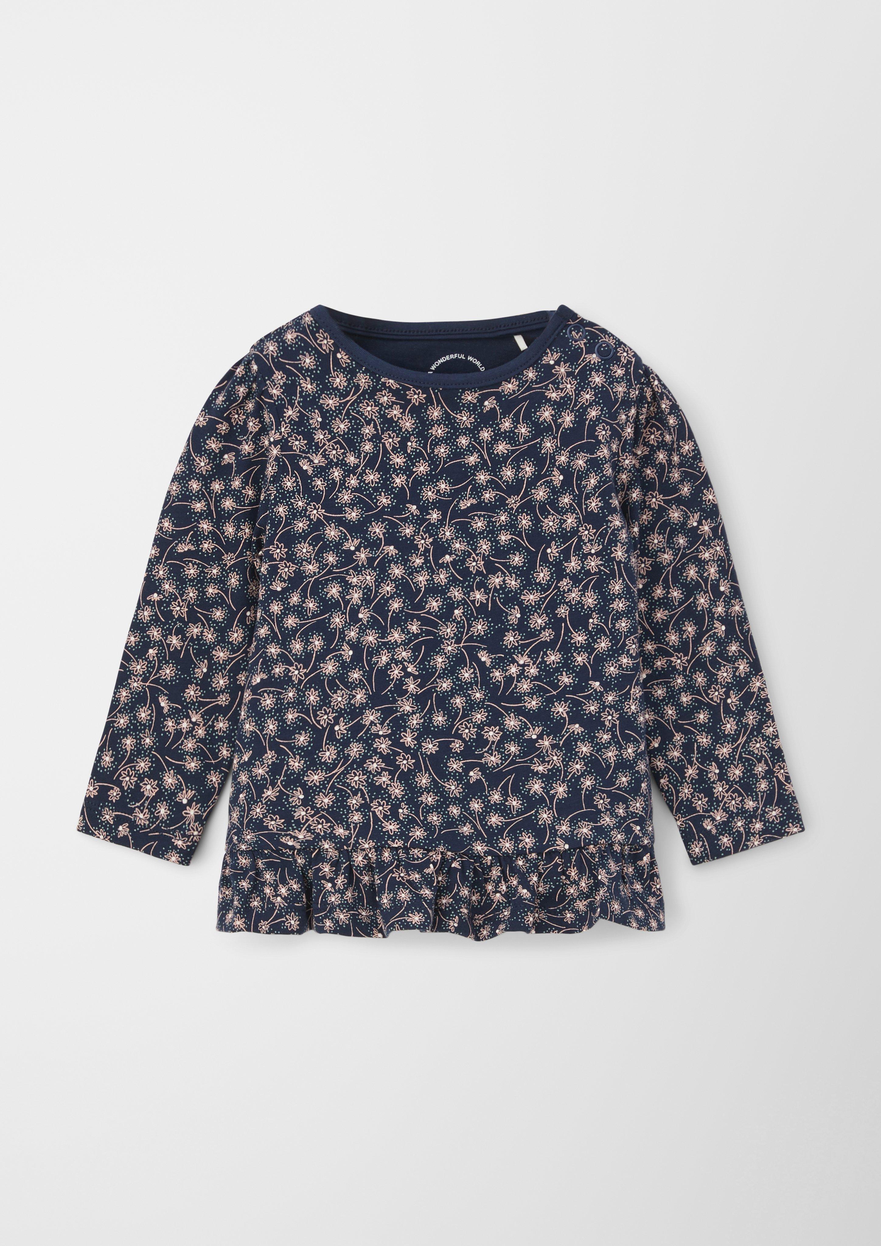 Longsleeve mit Rüschensaum  2123285-59A7