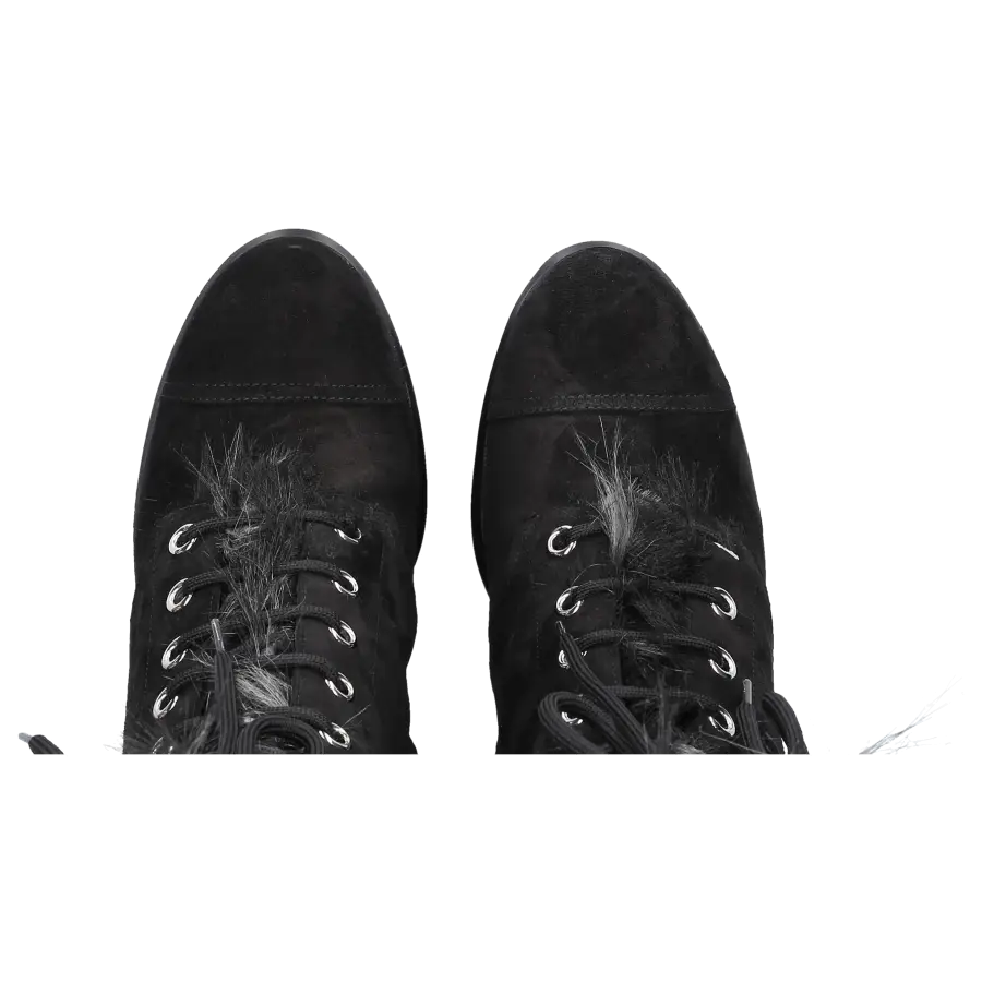 Giuseppe Zanotti - Stiefeletten GINTONIC 80 Veloursleder - schwarz