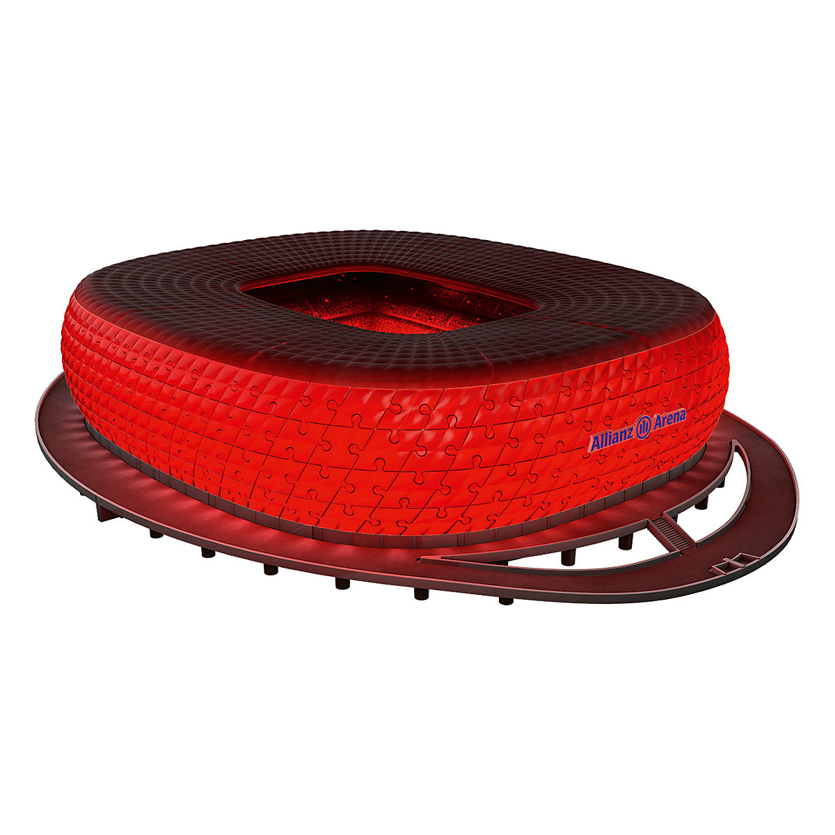 3D-Puzzle Night mit LED, B46cm, 216 Teile, Allianz Arena bei Nacht