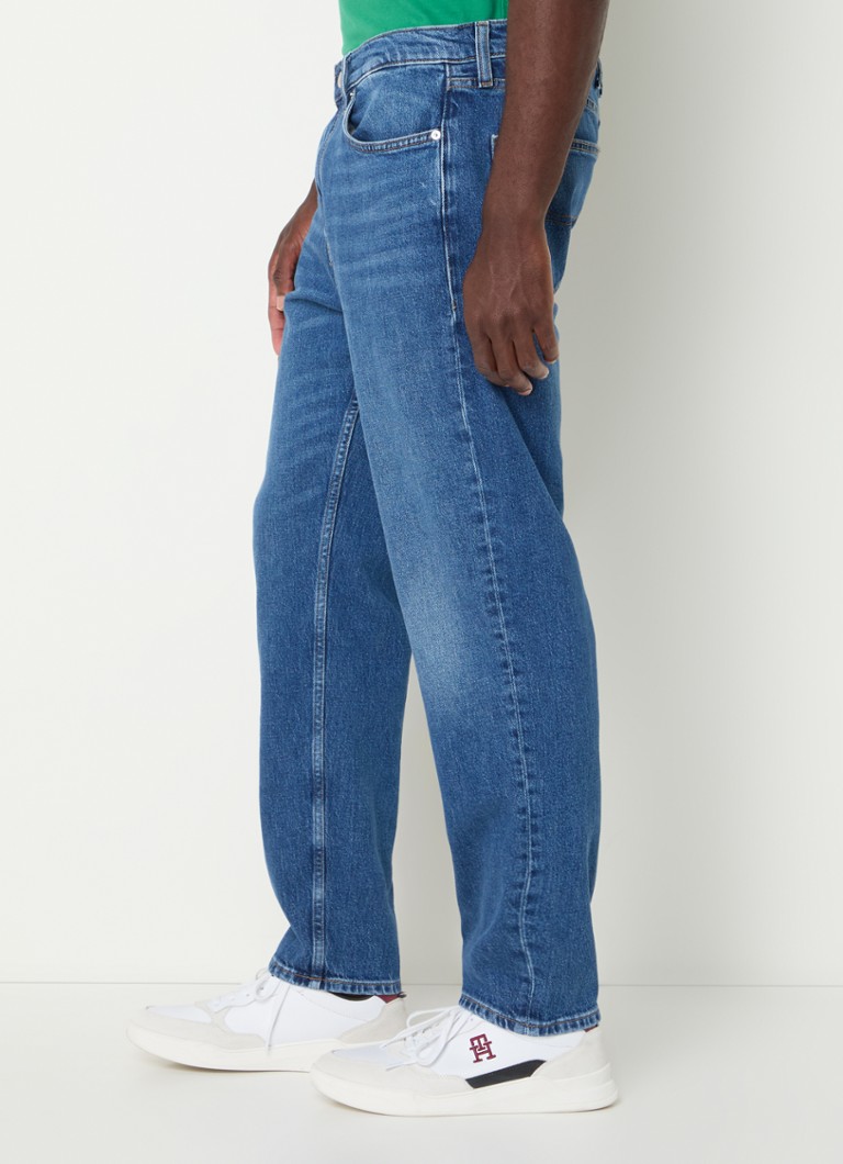Jeansy Tommy Hilfiger Isaac zwężane, średnie wyblaknięcie