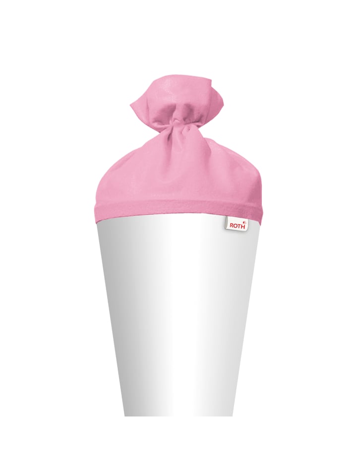 ROTH Bastel-Schultüte groß weiß 70 cm Filzverschluss pink in Weiß günstig kaufen onesize